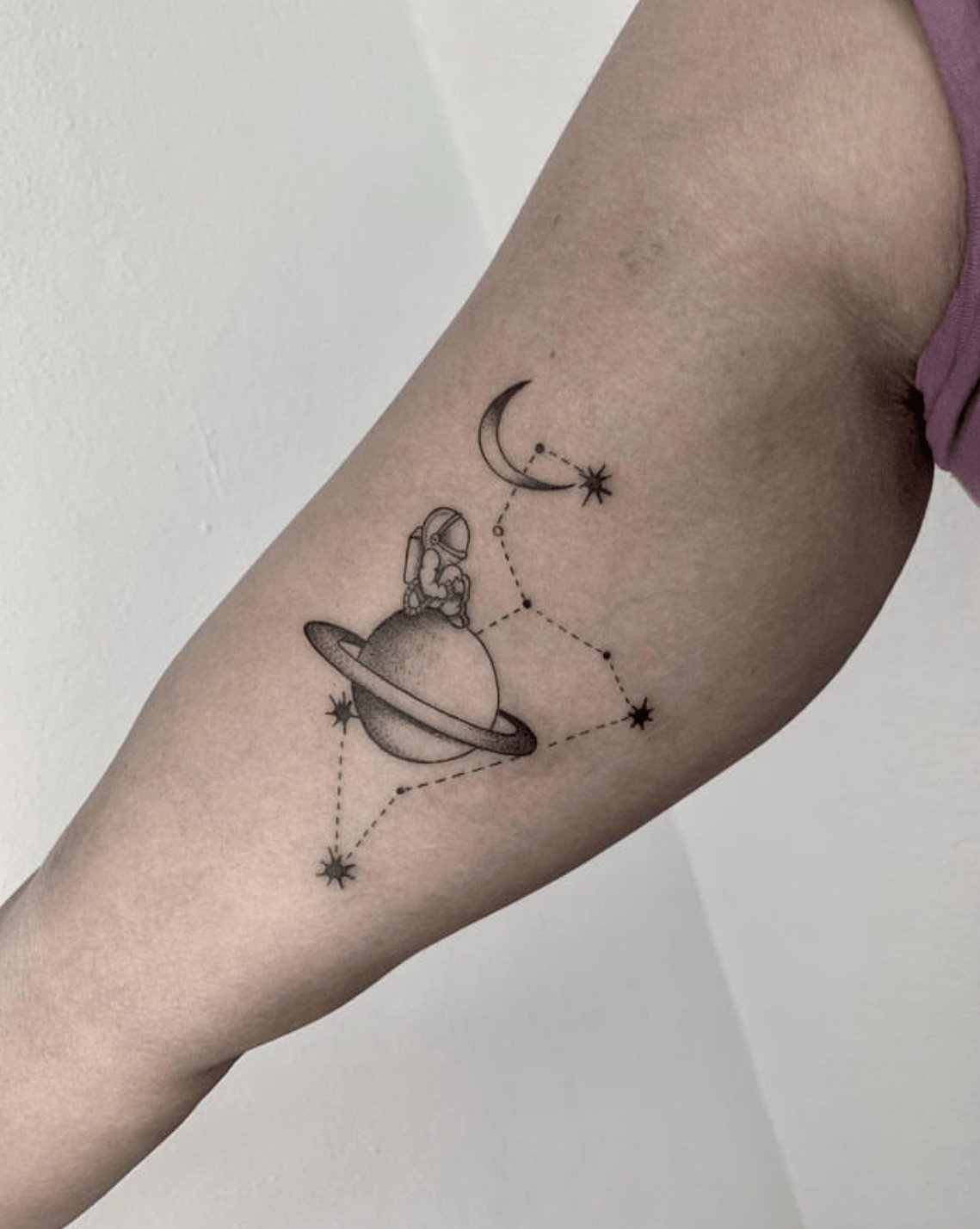 Couple constellation tattoo Leo & Capricorn #Tattoo #tattoos  #tattoosurabaya #handpoke #handpokedsurabaya #indofemaletattooartist  #sticka... | Instagram