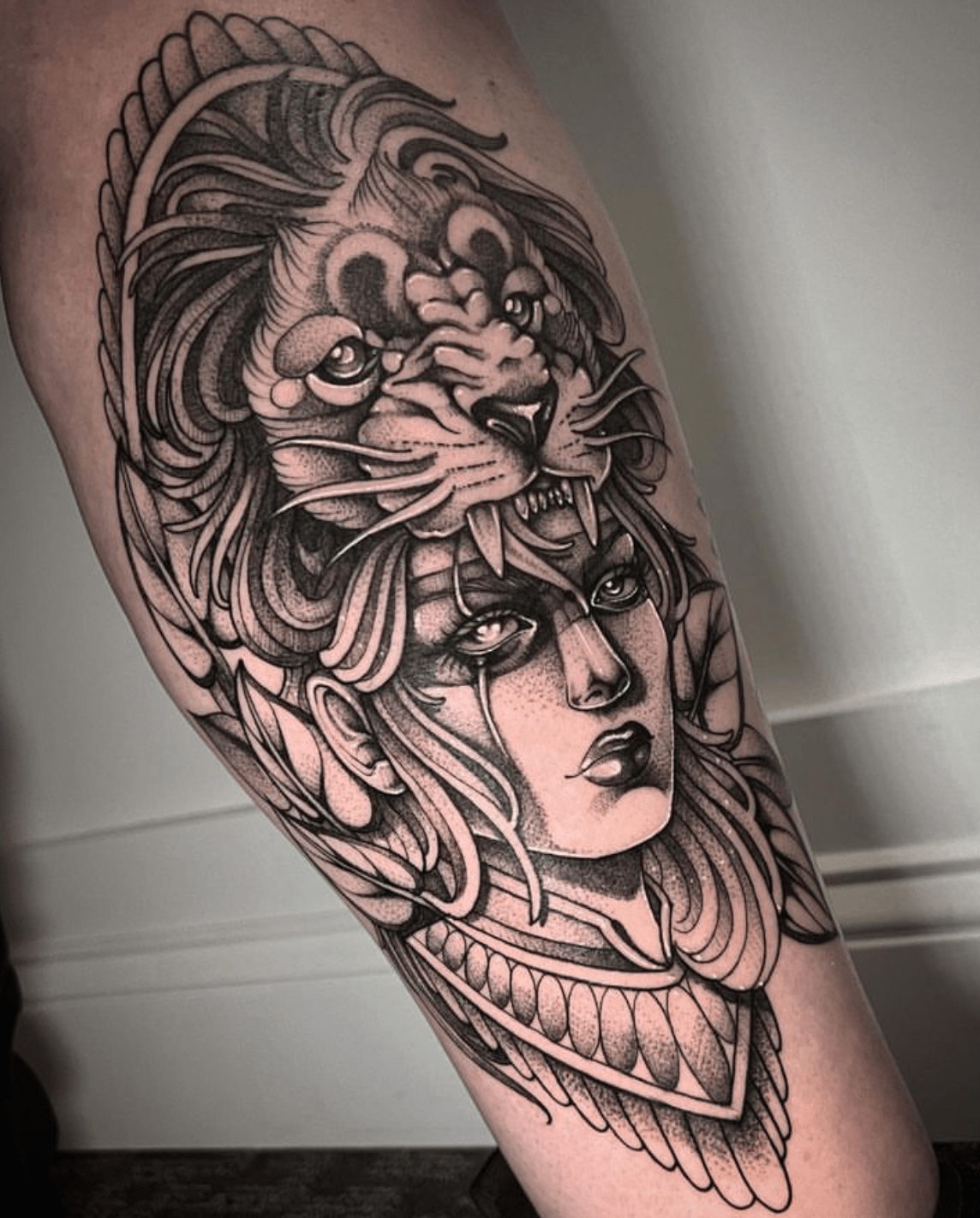 TATTOOS.ORG — Lion Tattoo by oshin ink ...