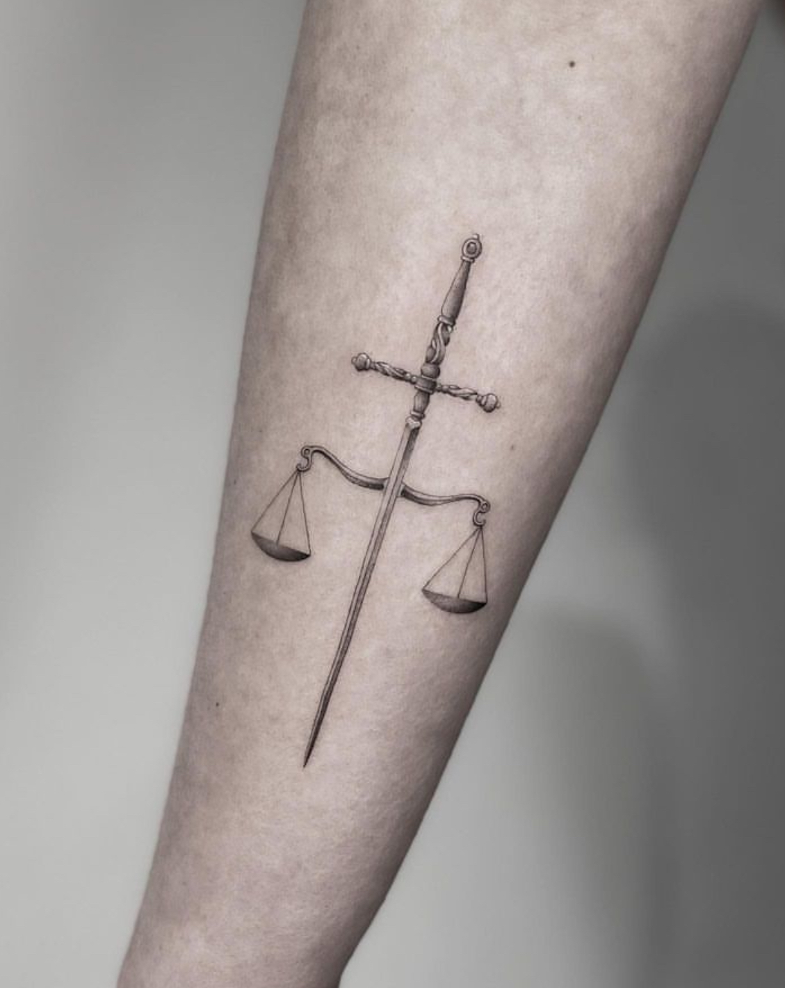 Tattoo uploaded by Luciano Dias • Libra #libra #sign #zodiac #fineline  #minimalist • Tattoodo