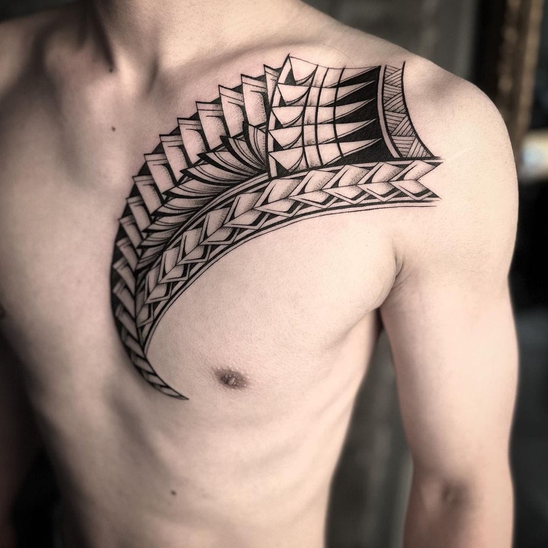 Polynesian Shoulder tattoo by Ray Tutty | tattoo studio | Flickr