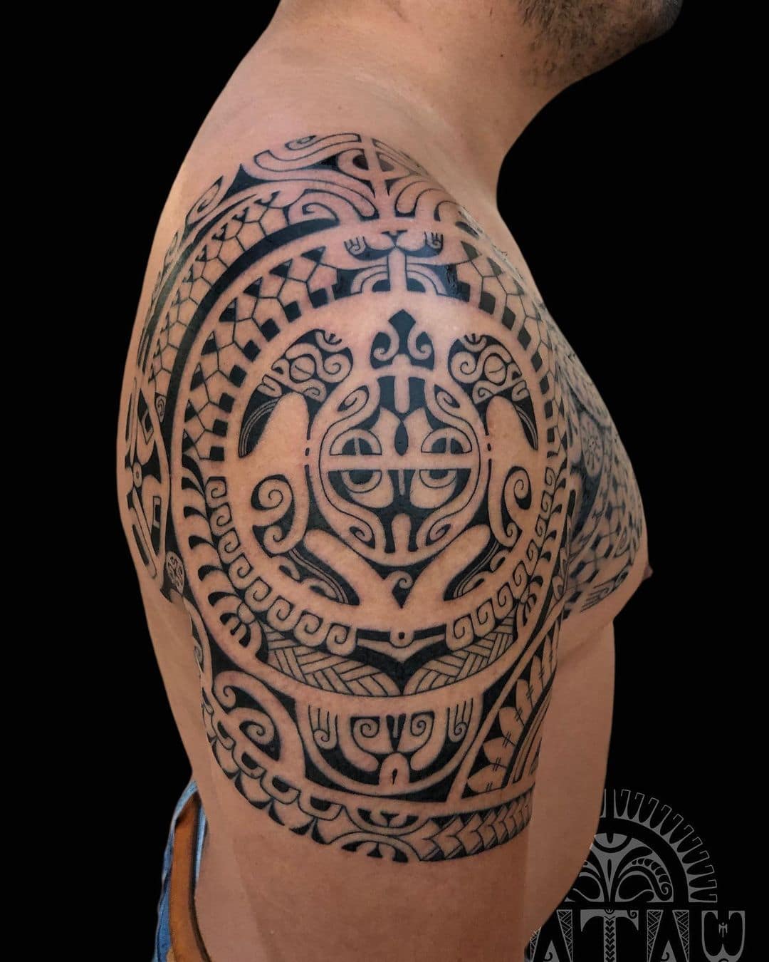 Maori sun tattoo Jigsaw Puzzle by Brewersdast - Fine Art America