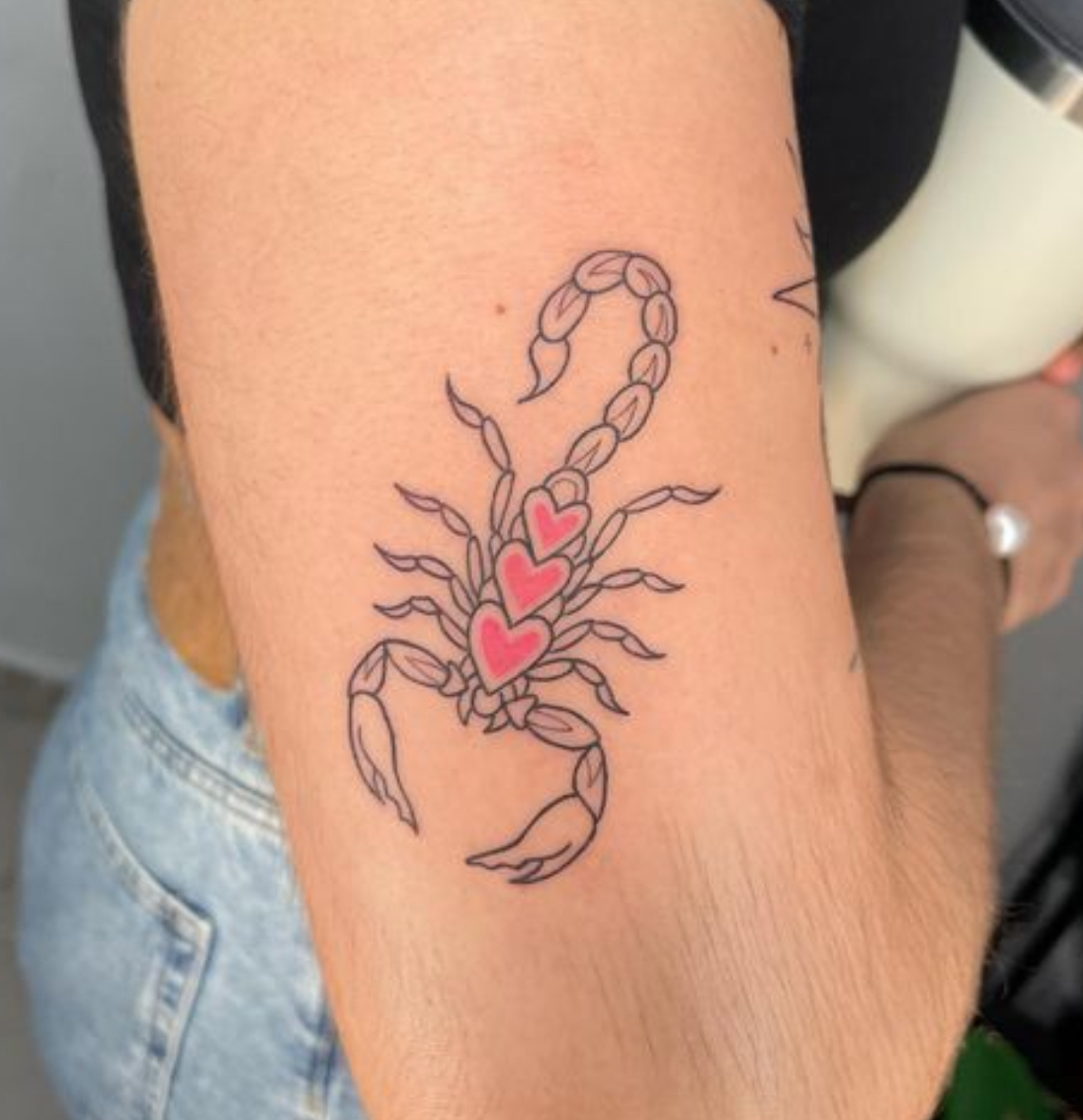 L+S+O+I scorpion (Family) scorpion lettering original tribal tattoo design