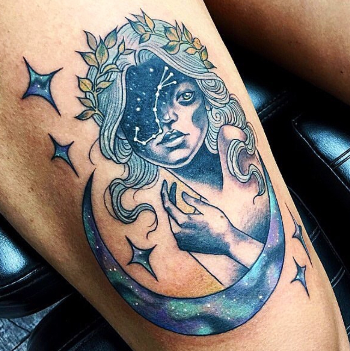 Starry Depths PRINT New Moon Scorpio Photo Surreal Water Astrology Dark Art  Bare Skin Back Nude Scorpion Tattoo Woman Goddess Witch Zodiac - Etsy