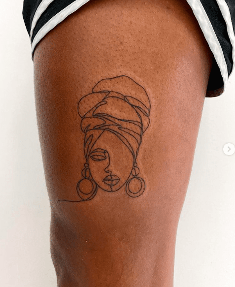 40 Thigh Tattoos for Women