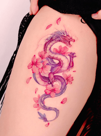 20 Awesome Red Dragon Tattoos  neartattoos