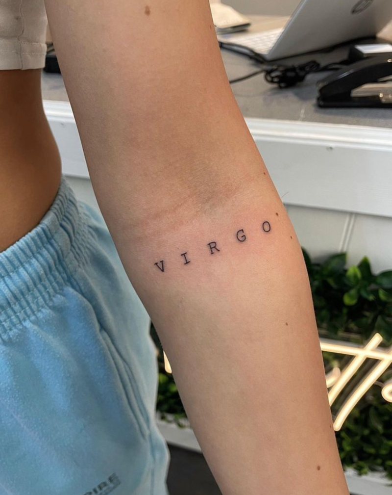 24 Virgo Tattoos To Connect With Your Soft Self • Body Artifact