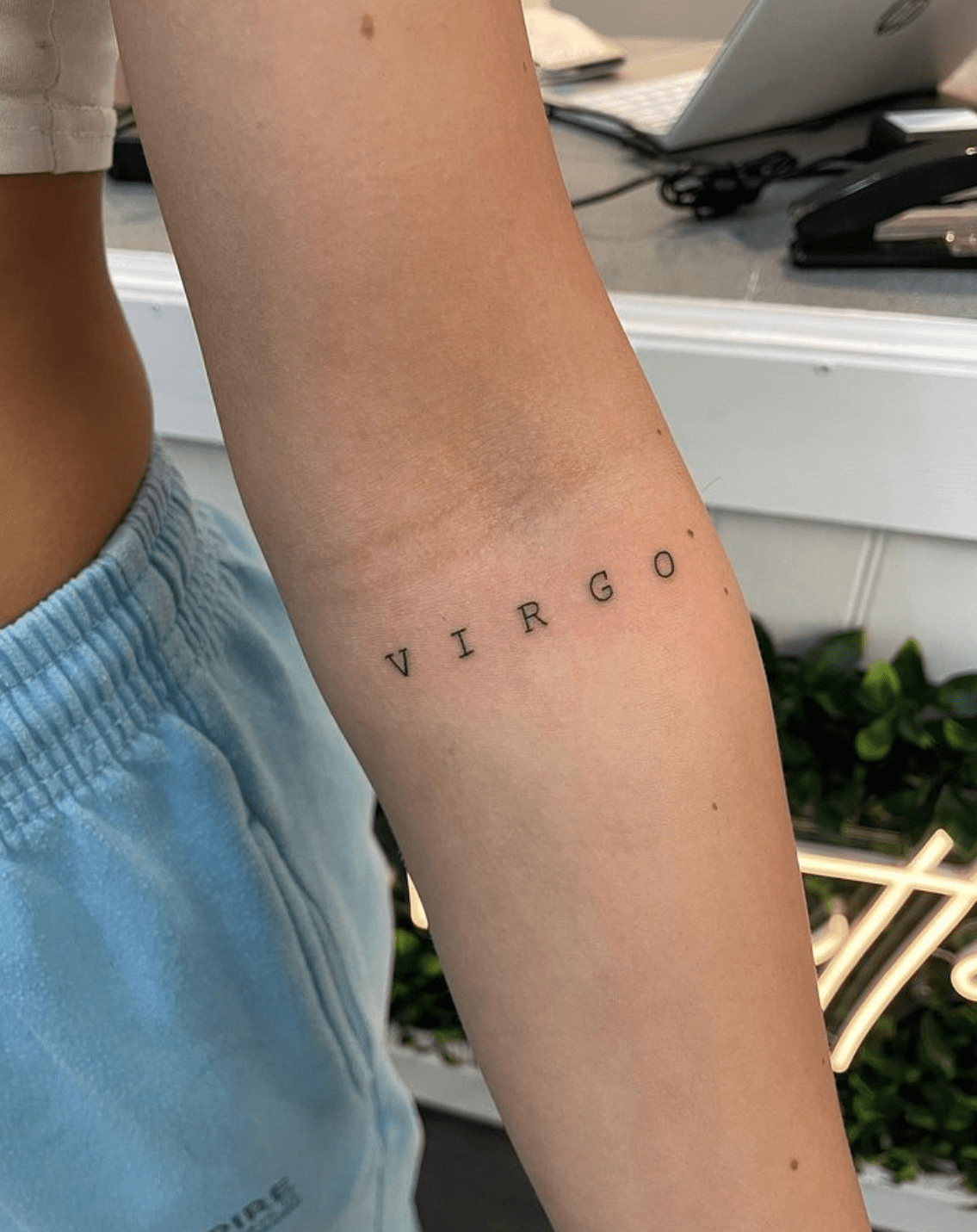 Voorkoms Virgo zodiac sign horoscope Temporary Body Tattoo Waterproof For  Girls Men Women Beautiful & Popular Water Transfer Size 11CM x 6CM - 1Pcs :  Amazon.in: Beauty