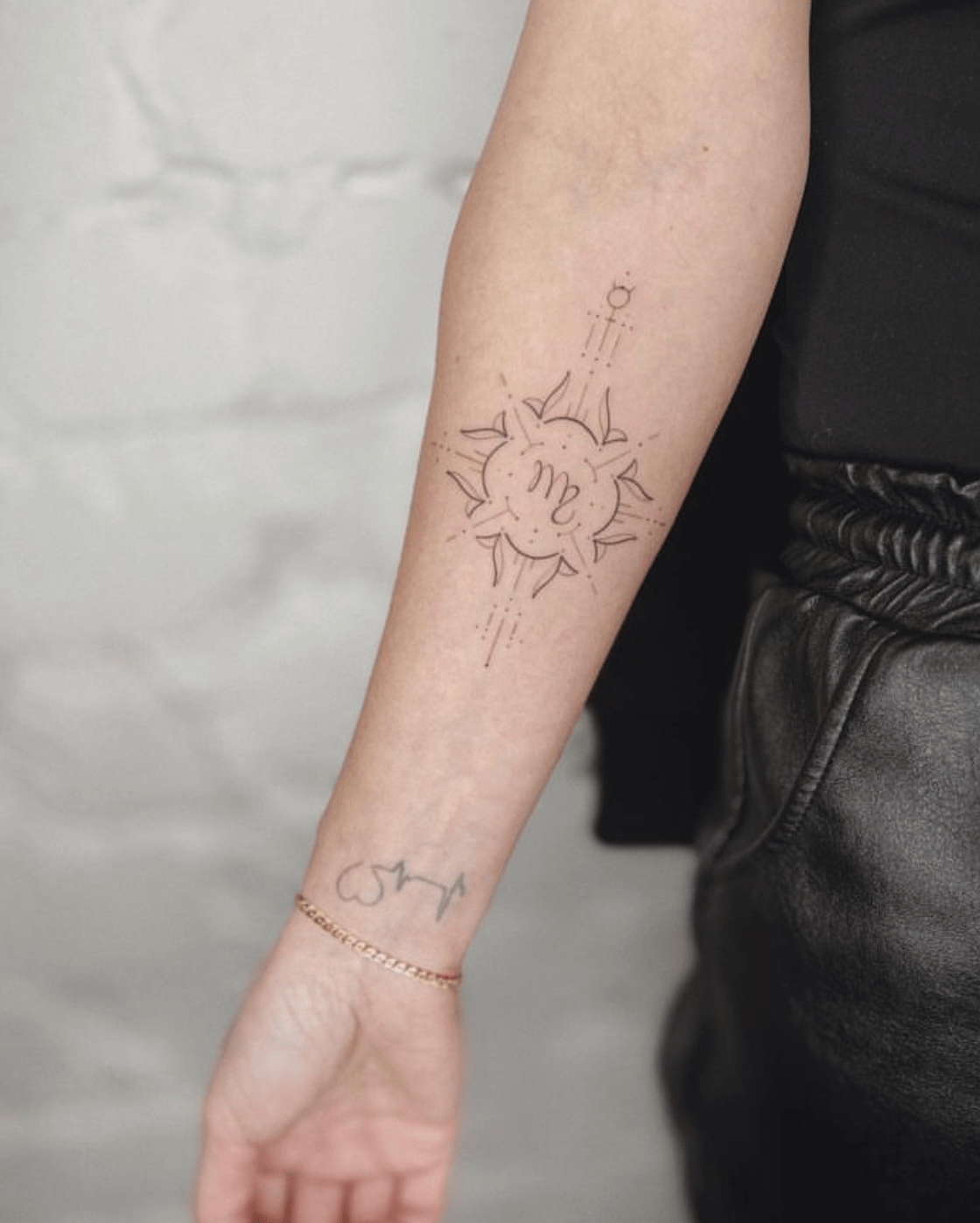 Stylish Virgo Tattoo Designs: Explore the Cosmos on Your Skin