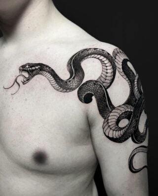 23 Incredible Snake Tattoos To Get Wrapped Up In • Body Artifact