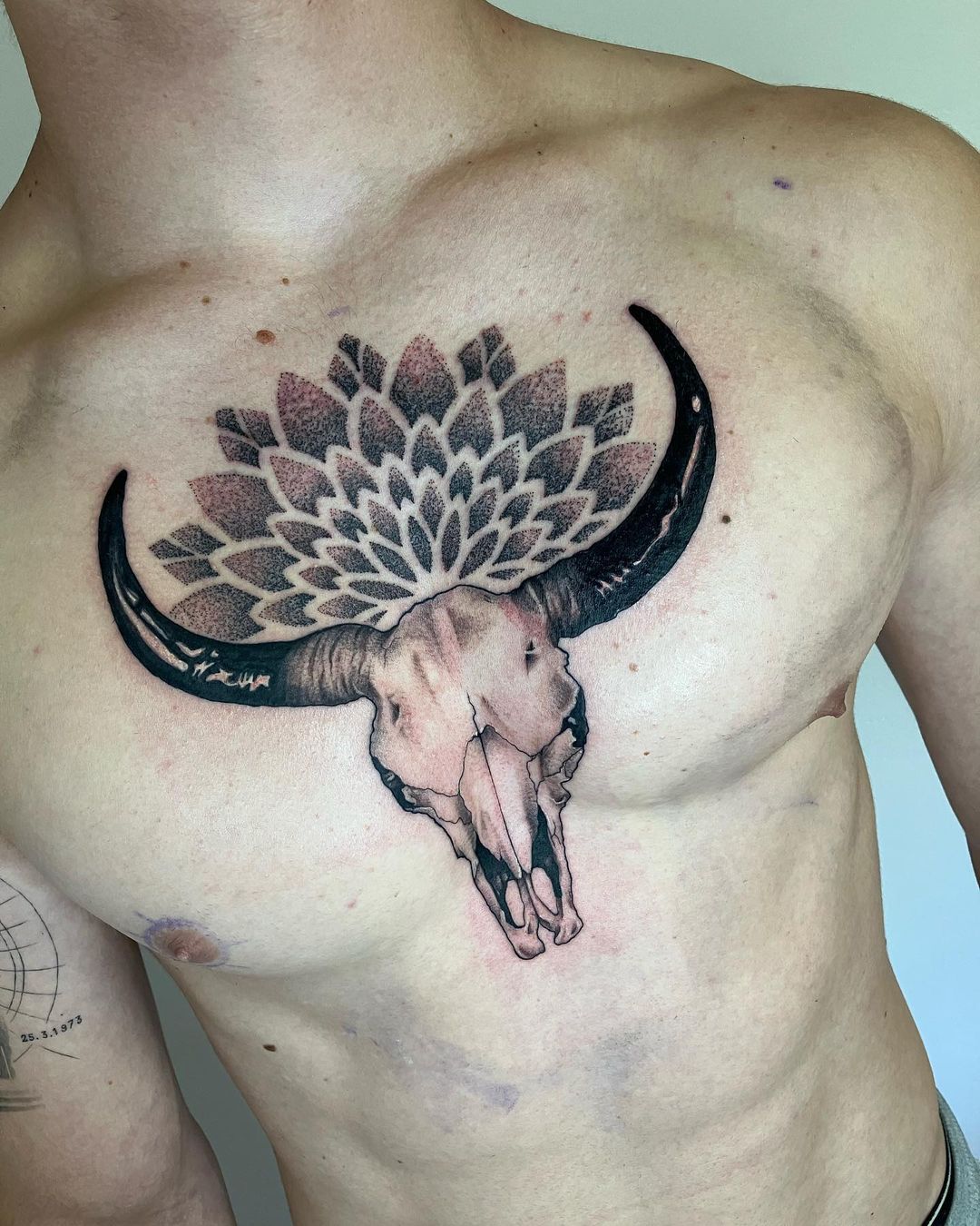 27 Cow Skull Tattoos and Meanings With Tough And Strong Meanings   TattoosWin