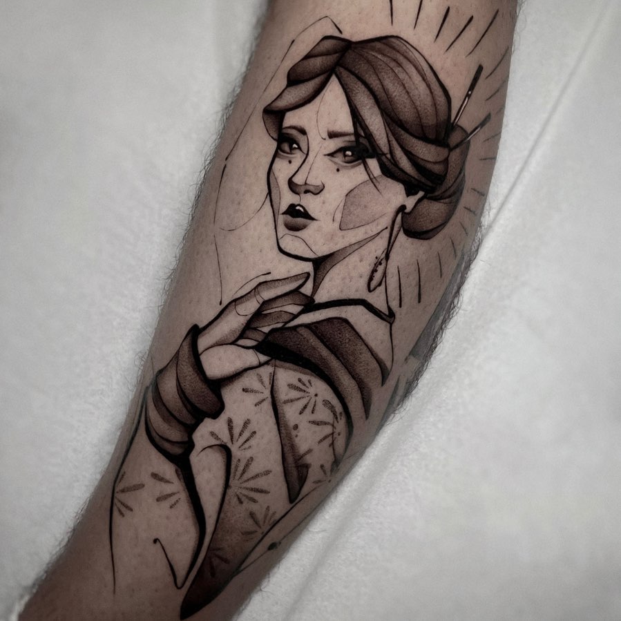 Geisha Tattoos to Swoon For - Body Artifact Geisha Tattoos to Swoon For
