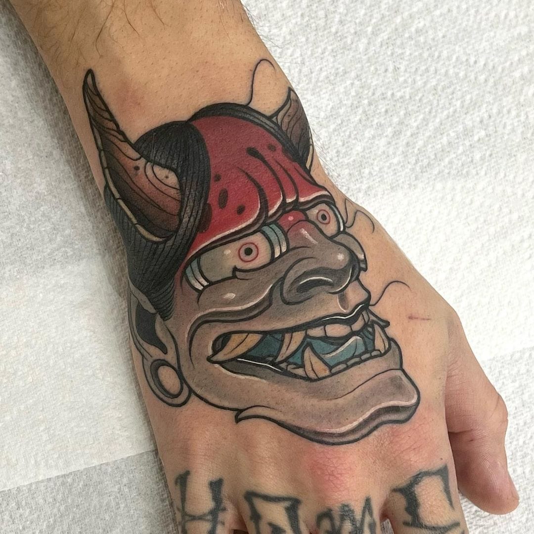 20 of the most hauntingly beautiful hannya mask tattoos!