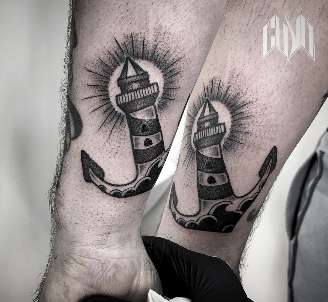 23 Lighthouse Tattoos