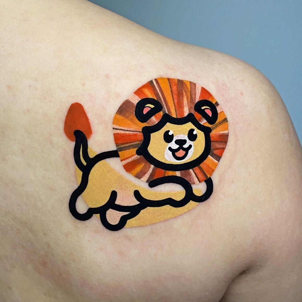 lion tattoo | hautedraws