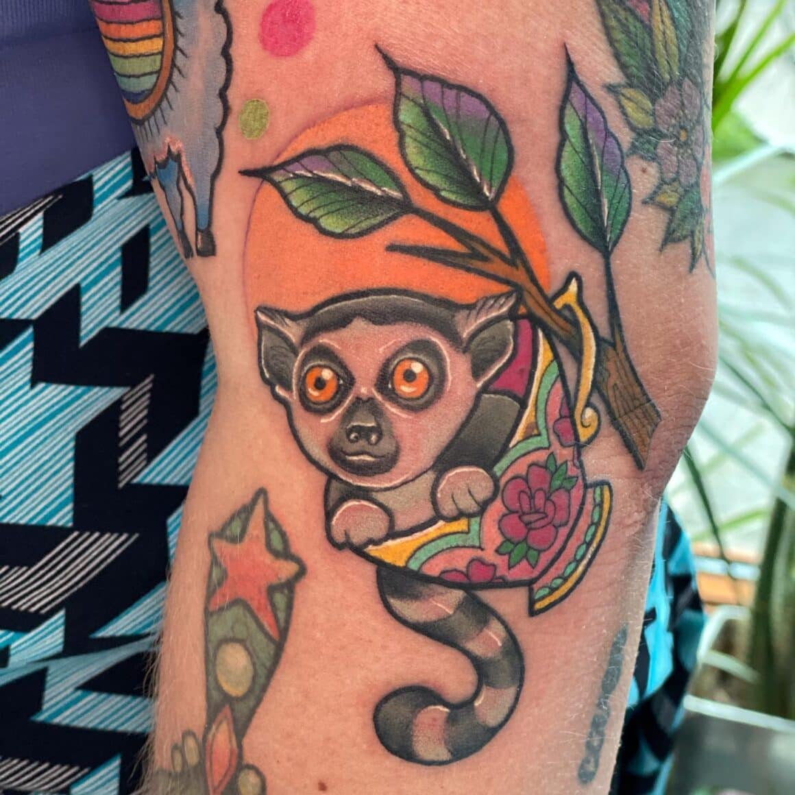 Lemur tattoo