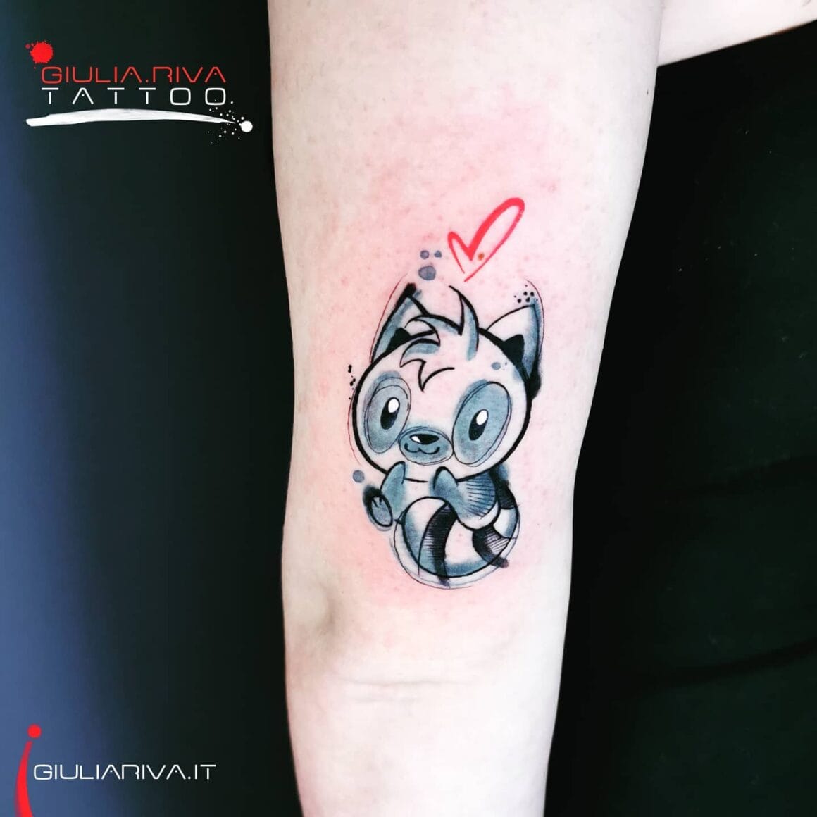 Lemur tattoo