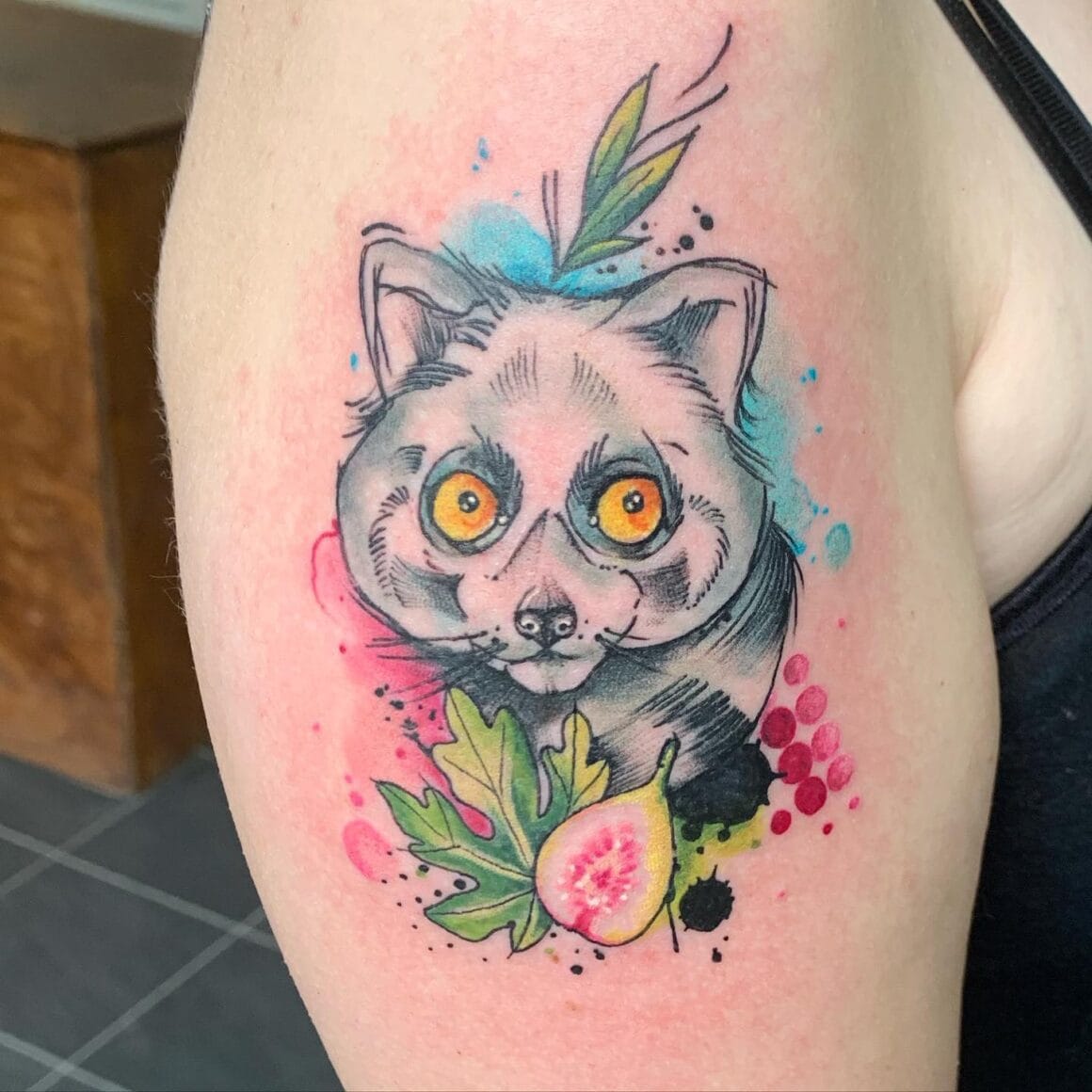 Lemur tattoo