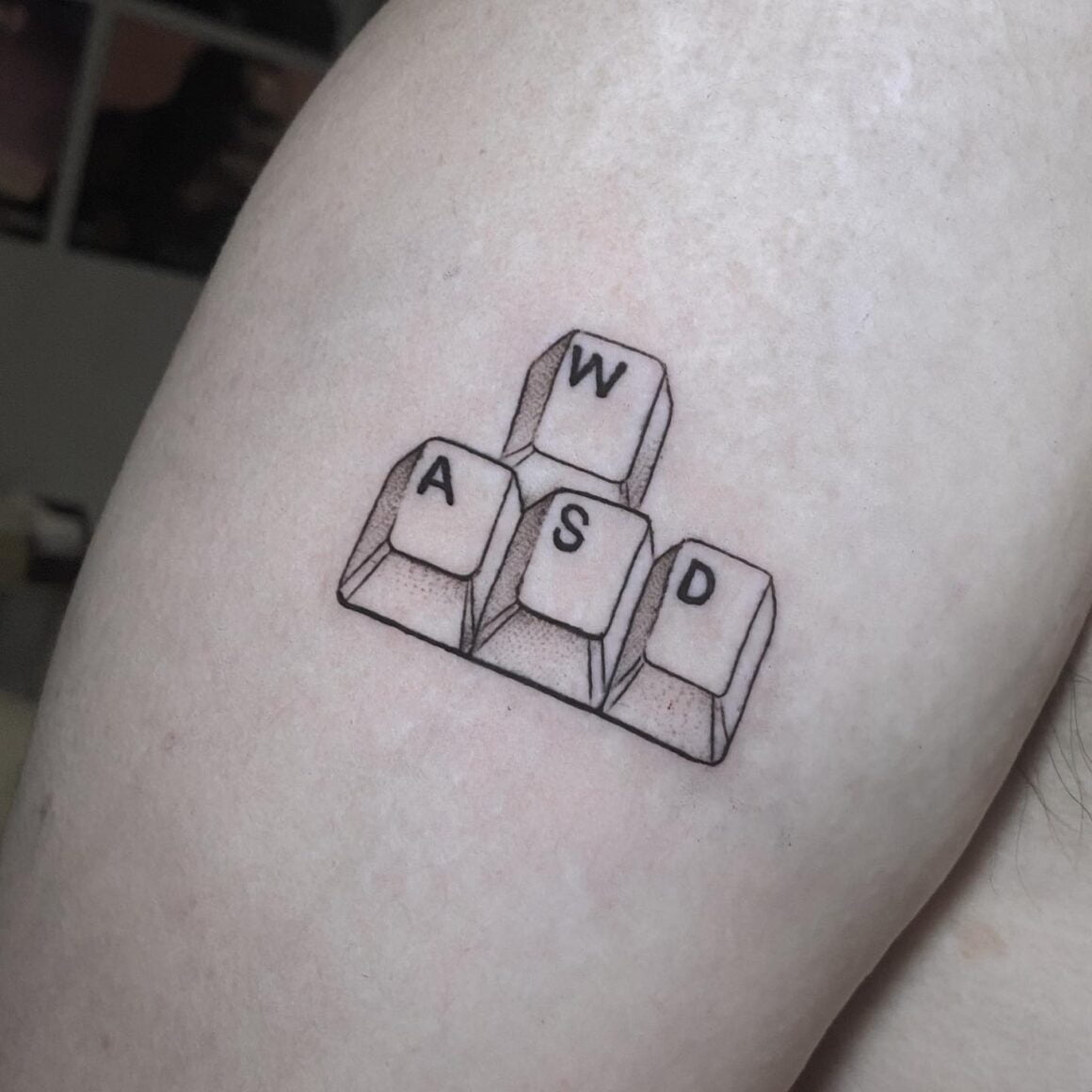 Mechanical Keyboard Tattoo