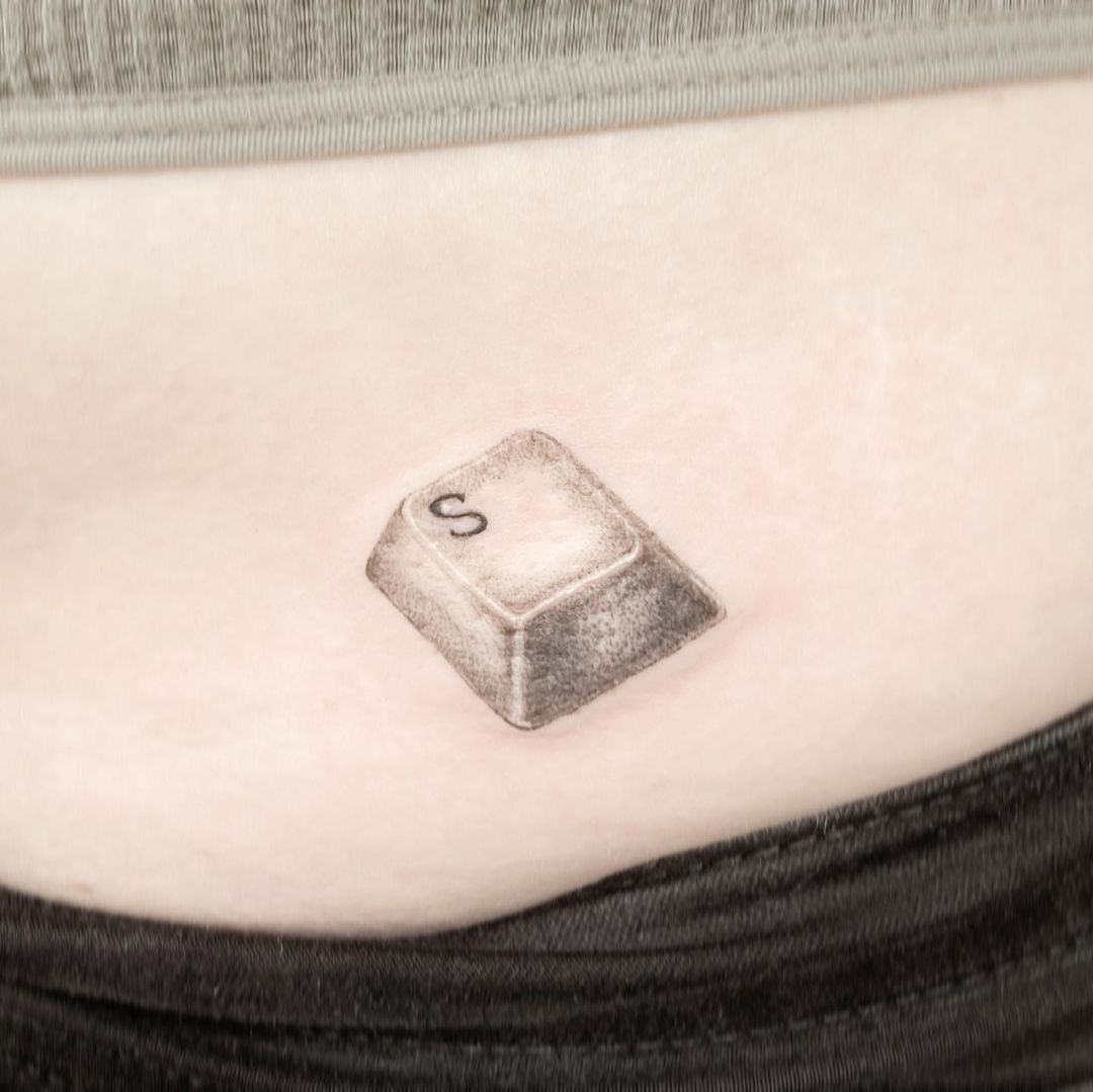 Mechanical Keyboard Tattoo