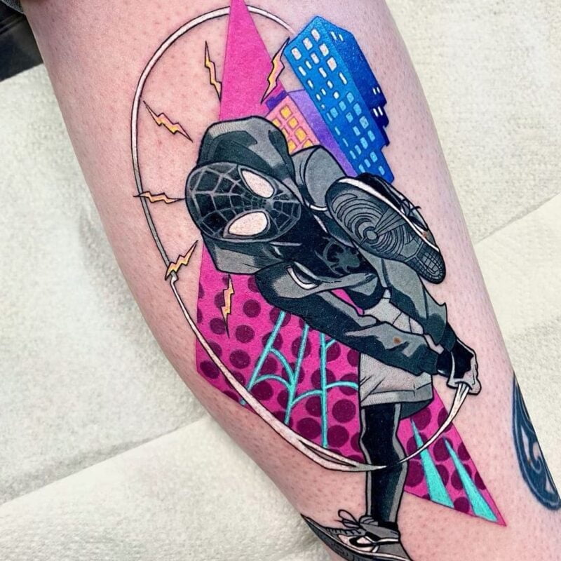 Miles Morales Tattoos To Get Your Spidey Sense Tingling Body Artifact