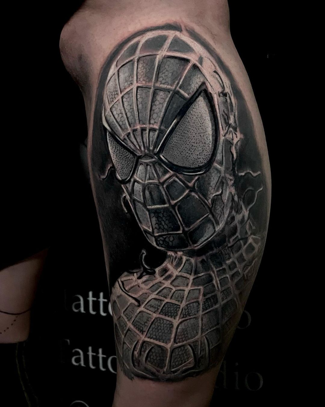 38 Simple Spiderman Tattoo Images, Stock Photos, 3D objects, & Vectors |  Shutterstock