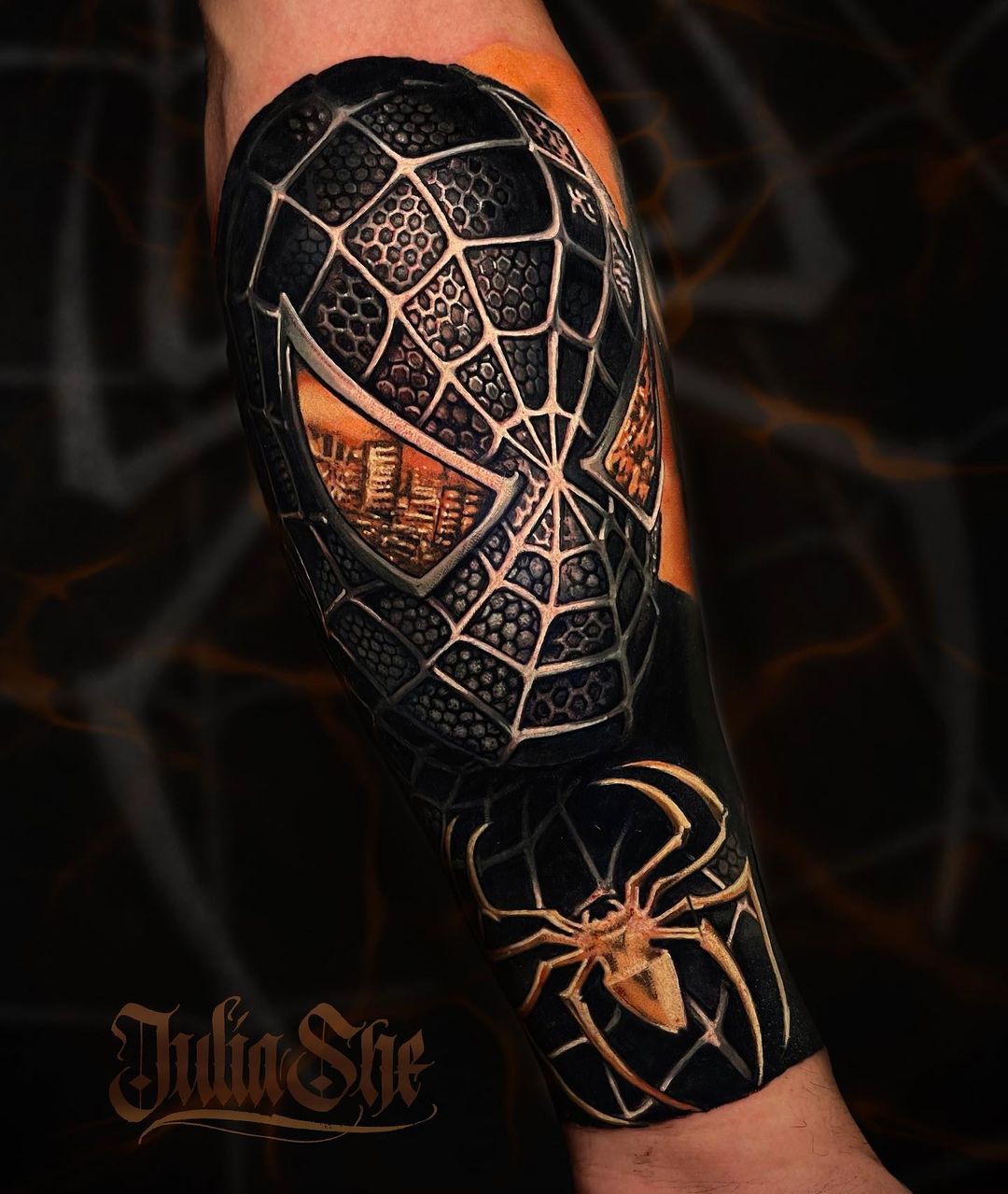 100 Cool Spiderman Tattoo Ideas for Men [2024 Guide]