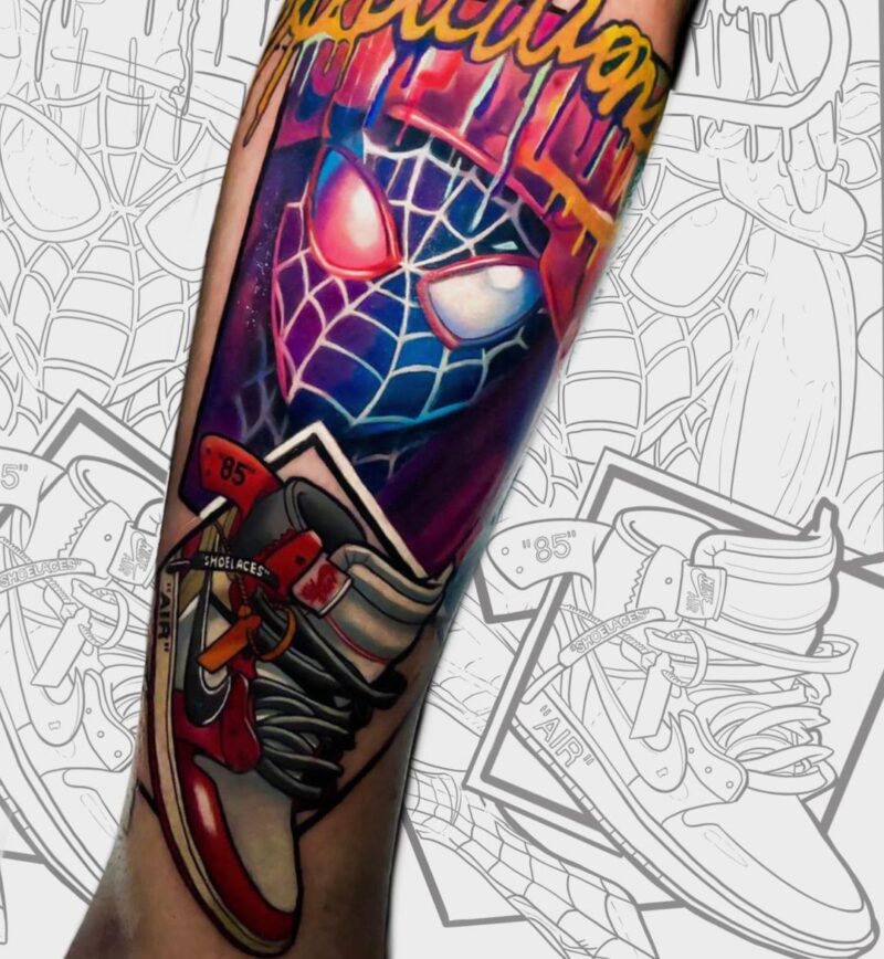 Miles Morales Tattoos To Get Your Spidey Sense Tingling Body Artifact