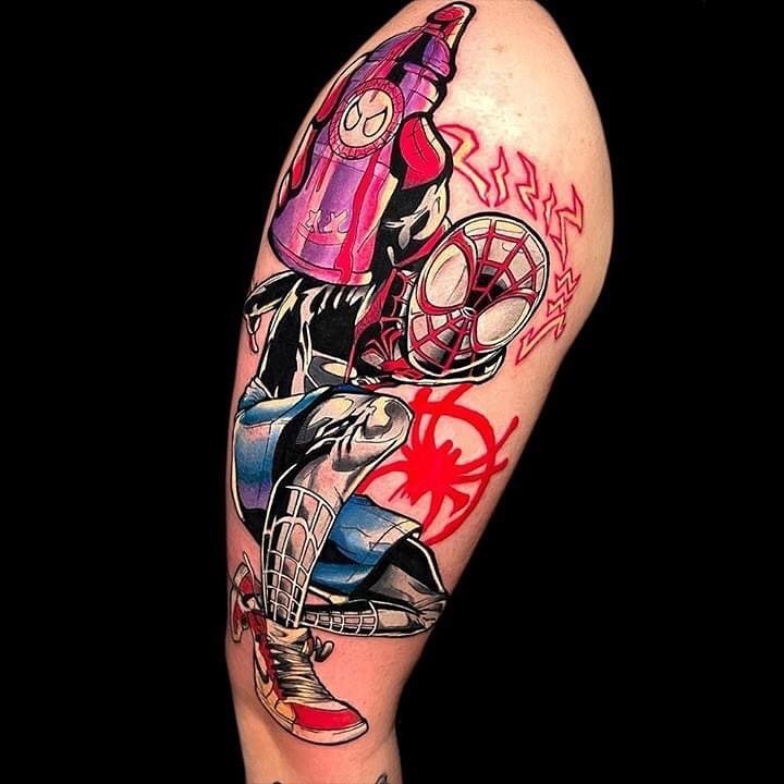 All Three Spiderman Tattoo | TikTok