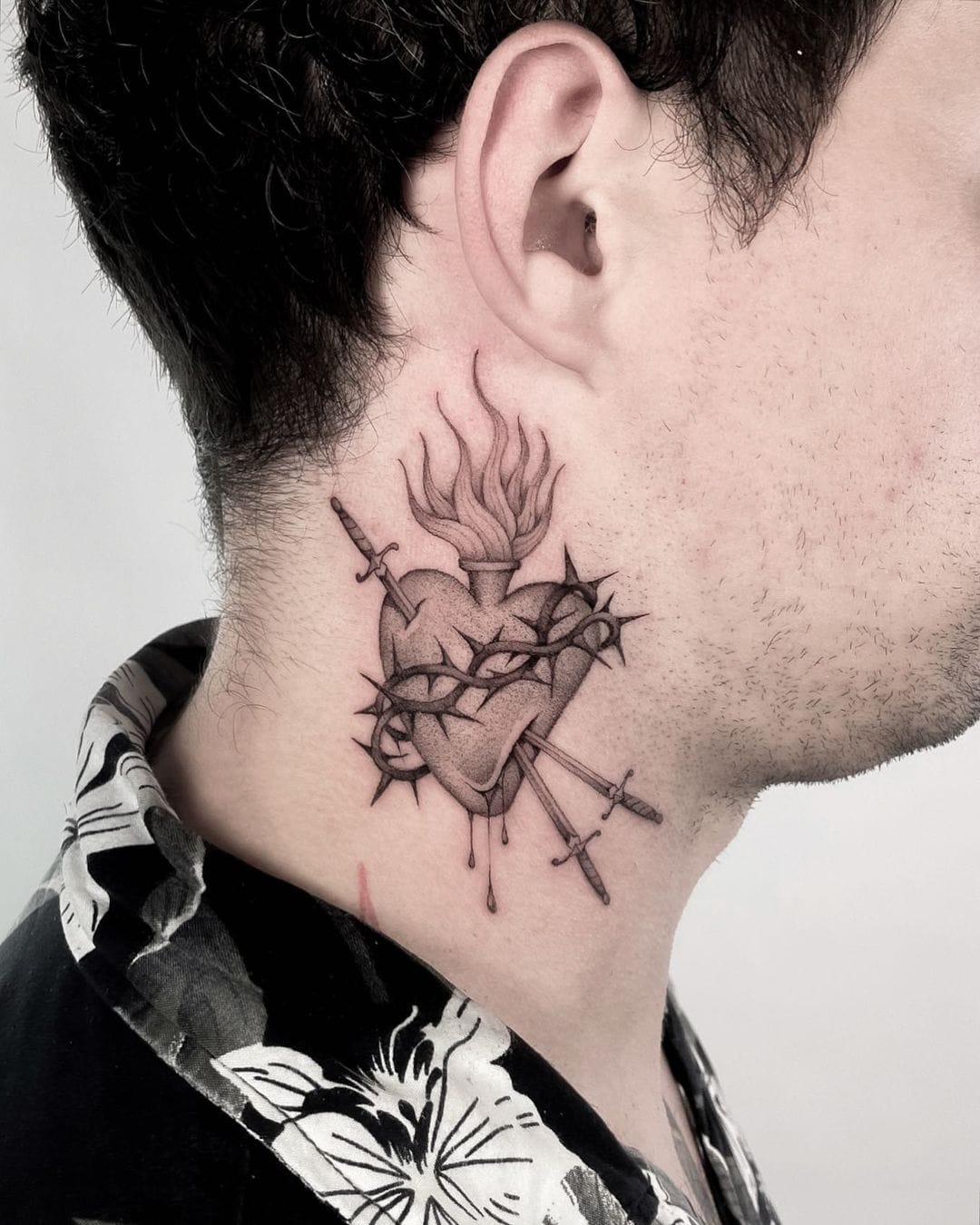 Neck Tattoos Men: 5 Jaw-Dropping Designs