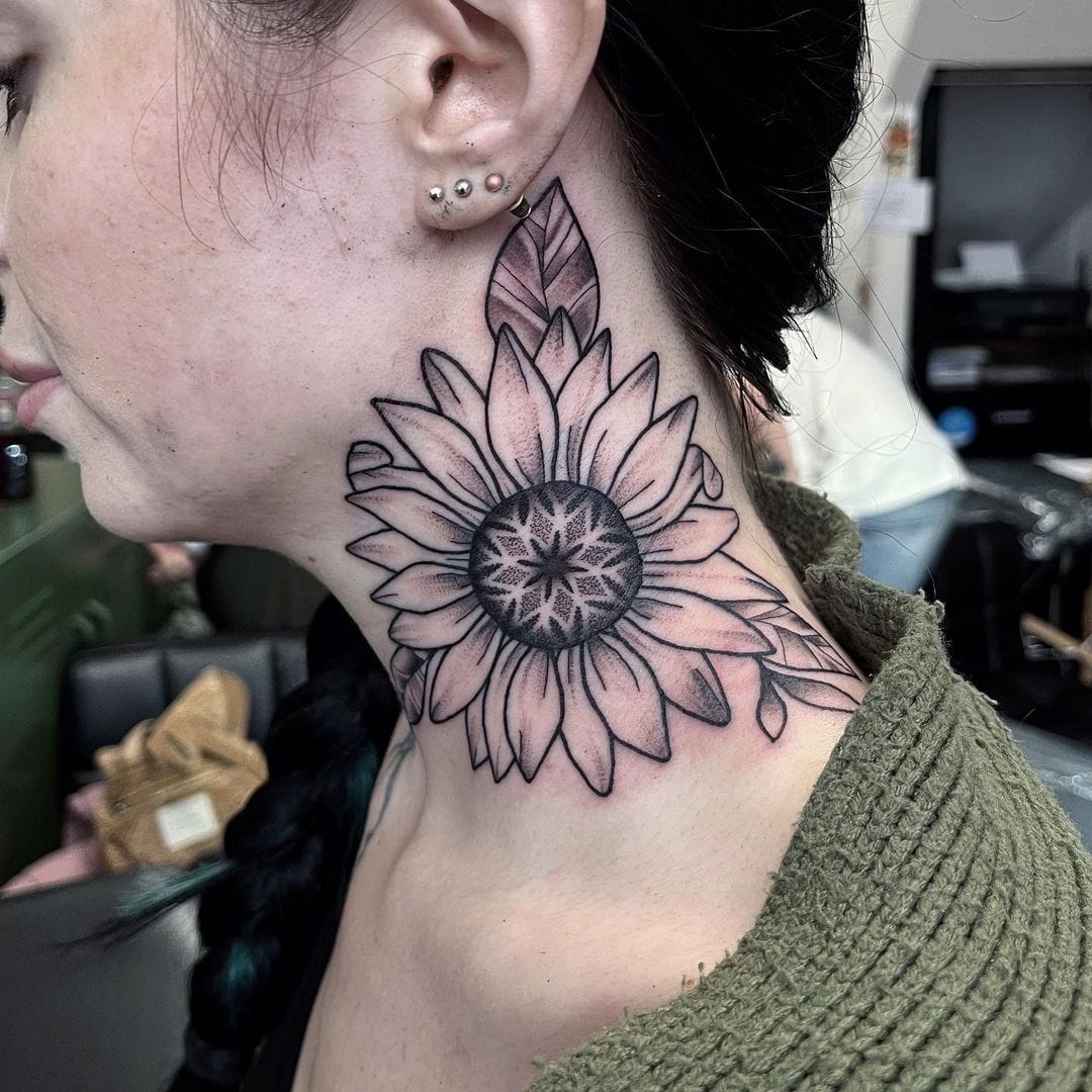 Tattoo uploaded by Homst Art • Sunflower mandala • Tattoodo
