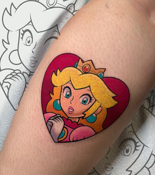 Peach tattoo (@tattooist_dante) | Peach tattoo, Small tattoos, Tattoos