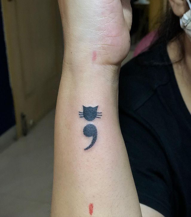 What do semicolon tattoos mean? - Upworthy