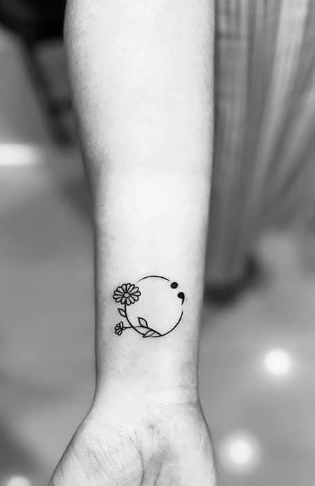 Khush Merchant - Tattoo Artist - Little semicolon from last week! . . . . .  . #semicolon #minimaltattoo #tinytattoo #wristtattoo #tattoooftheday  #inkstagram #tattoogram #tattoosforwomen #inked #finelines #femaletattooer  #dubaitattoo #tattoodubai ...