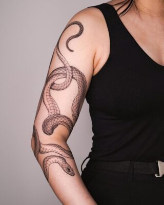 23 Incredible Snake Tattoos To Get Wrapped Up In • Body Artifact