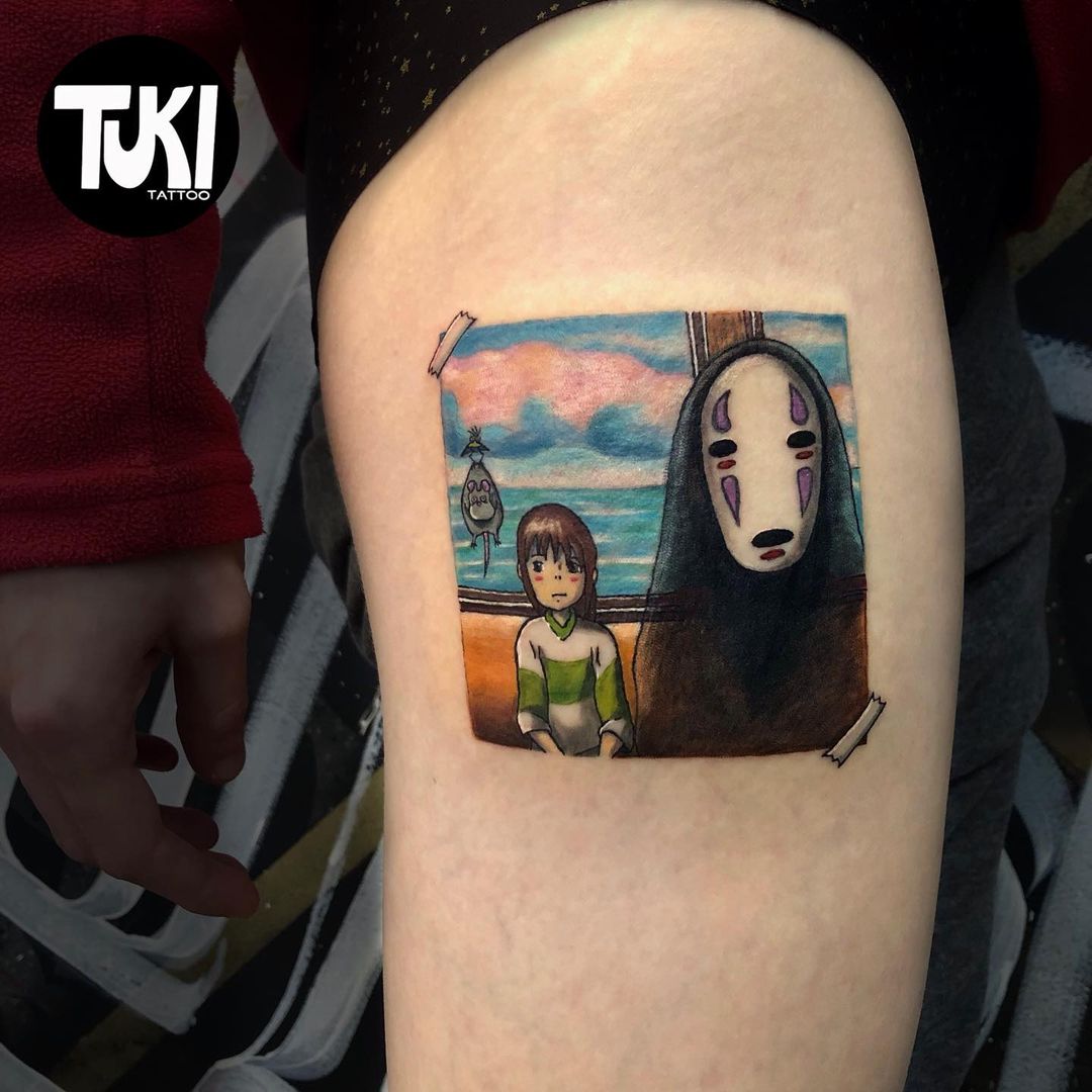 24 Spirited Away Tattoos - Body Artifact Spirited Away Tattoos