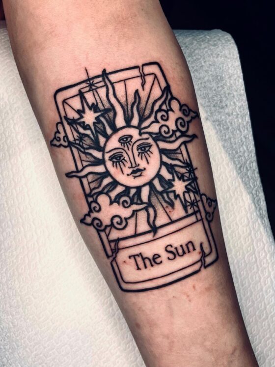 15 Tarot Card Tattoos For Every Personality 6 15 Tarot Card tattoos that will inspire you
