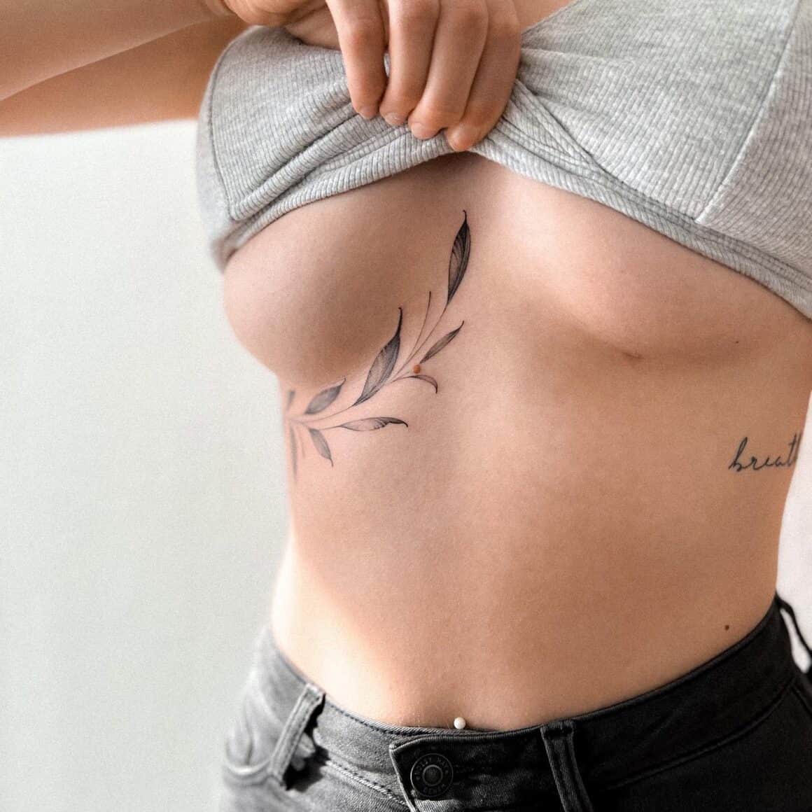 Here's What You Need To Know About Under-Boob Tattoos