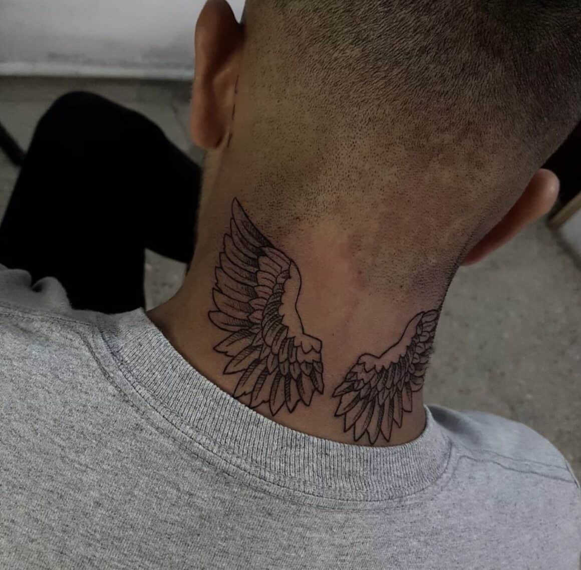 Nape Back Neck Tattoo Designs For Men | TattooMenu