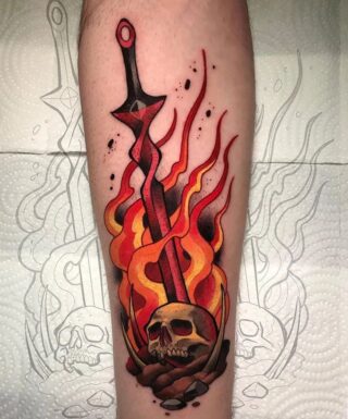 37 Epic Dark Souls Bonfire Tattoos • Body Artifact