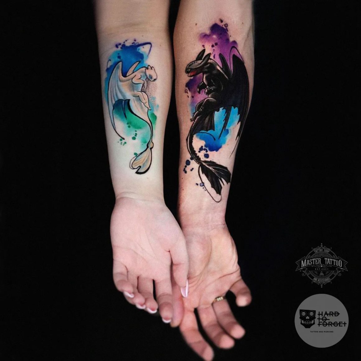 Tattoo uploaded by Michiyo  Couple of bottles for a couple bottle  bottletattoo dragon flower lily potion potiontattoo dragontattoo  flowertattoo lilytattoo couple color colortattoo watercolor  Tattoodo