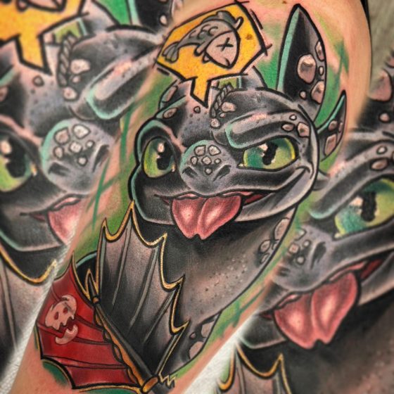 19 How To Train Your Dragon Tattoos To Admire • Body Artifact
