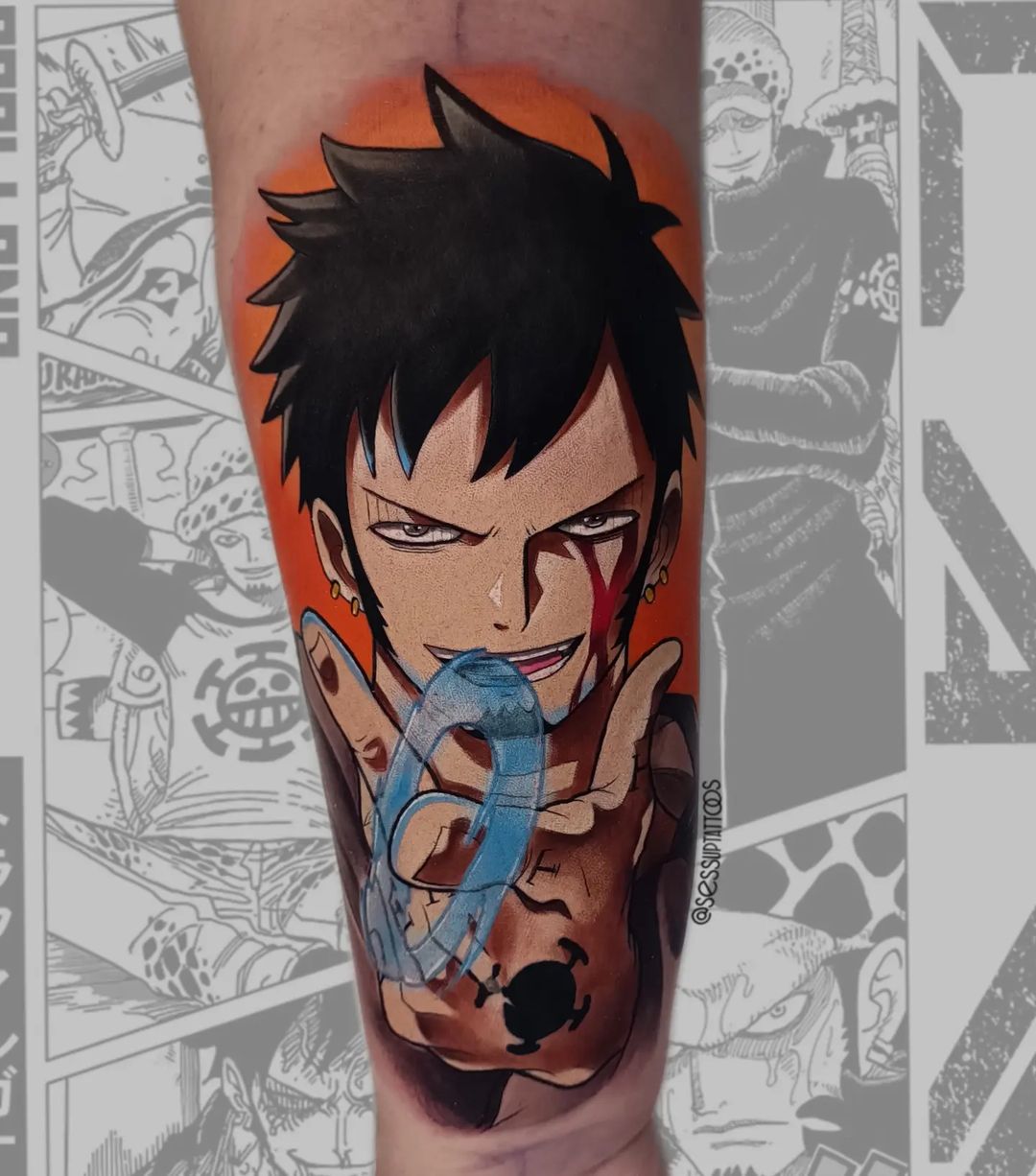 Matthew Larkin a big romance full of anime and tattoos  Tattoo Life
