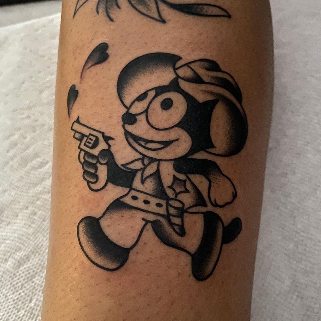 24 Felix the Cat Tattoos - Body Artifact 20 Felix the Cat Tattoos