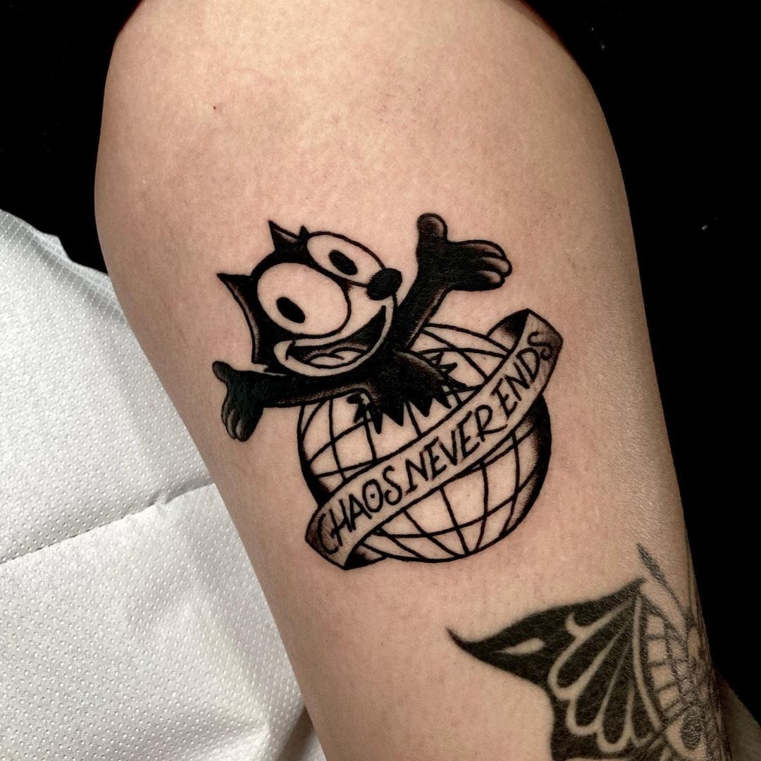 24 Felix the Cat Tattoos - Body Artifact 20 Felix the Cat Tattoos