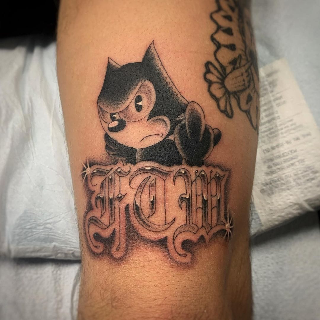 24 Felix the Cat Tattoos - Body Artifact 20 Felix the Cat Tattoos