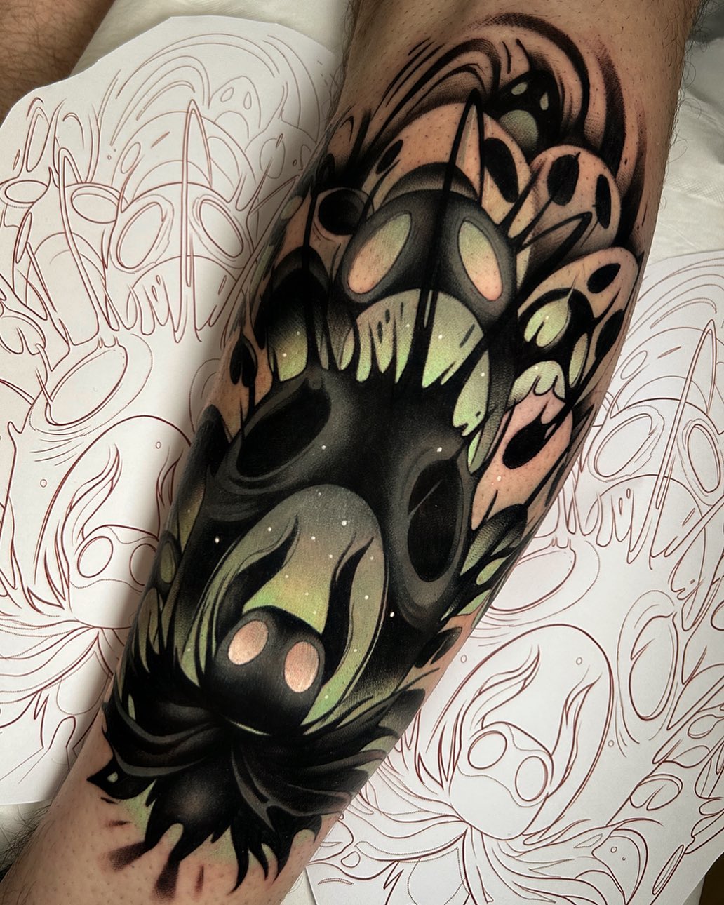 Midevil Sleeve by Larry Brogan TattooNOW