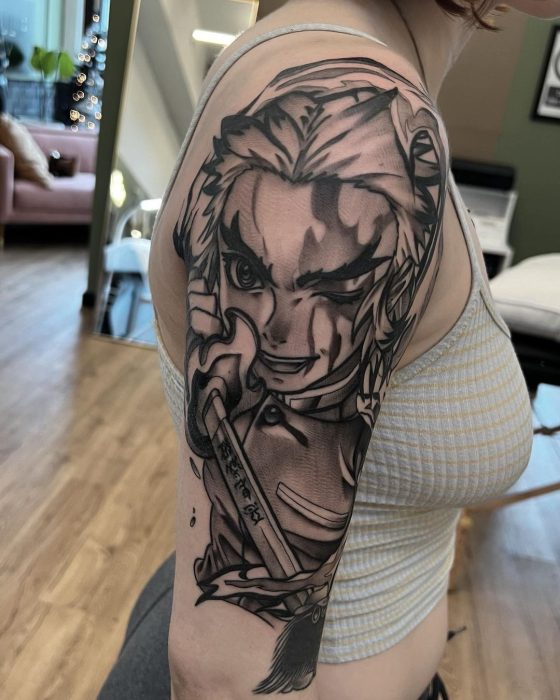 46 Set Your Heart Ablaze Tattoos From Demon Slayer • Body Artifact