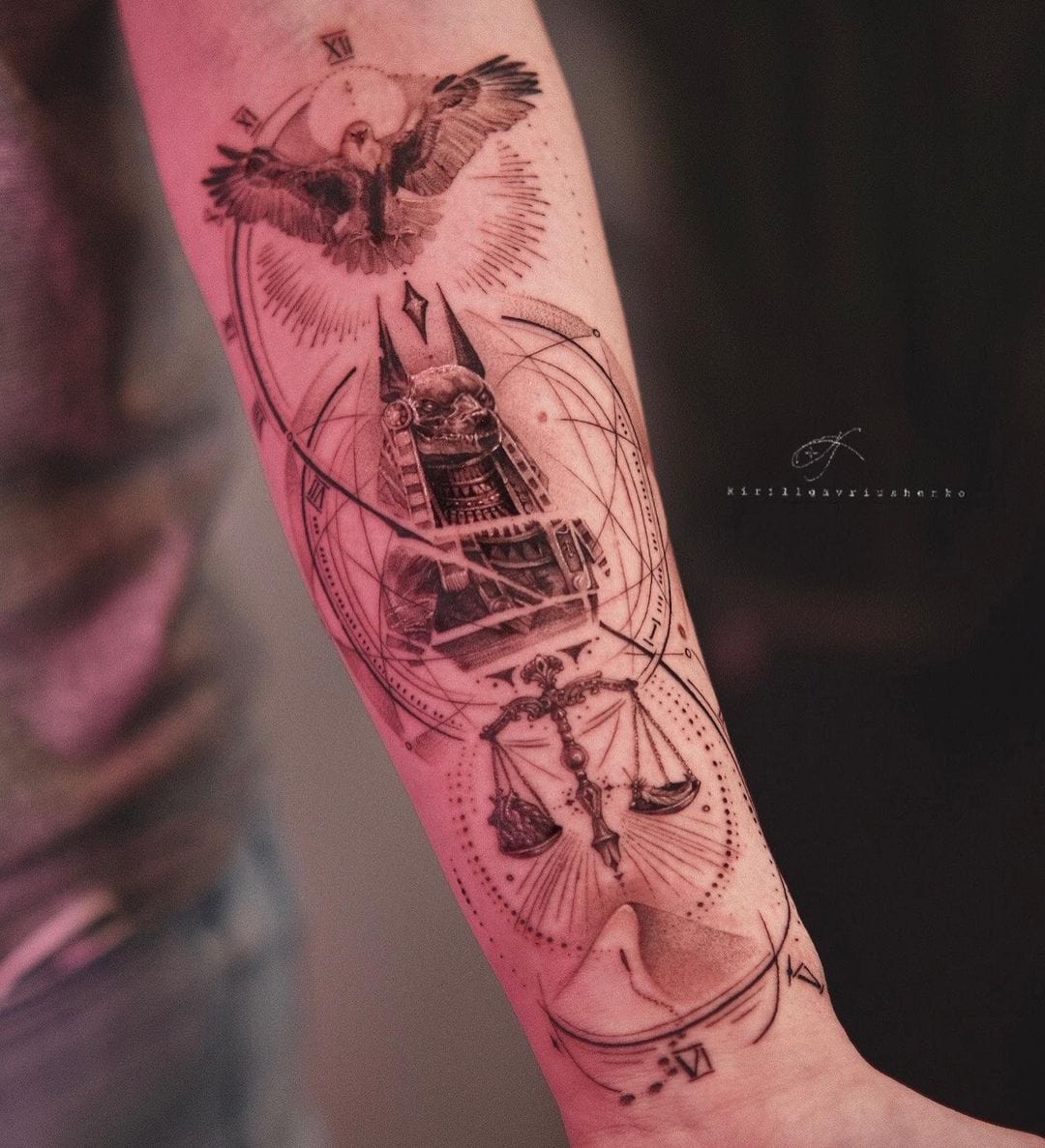 28 Mesmerizing Libra Tattoos To Tip The Scales • Body Artifact