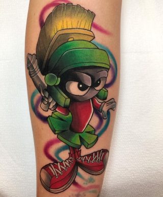 23 Marvin The Martian Tattoos For Another World • Body Artifact