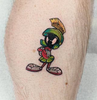 23 Marvin The Martian Tattoos For Another World • Body Artifact